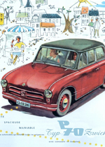 1956 - AWZ P 70 Zwickau Limousine