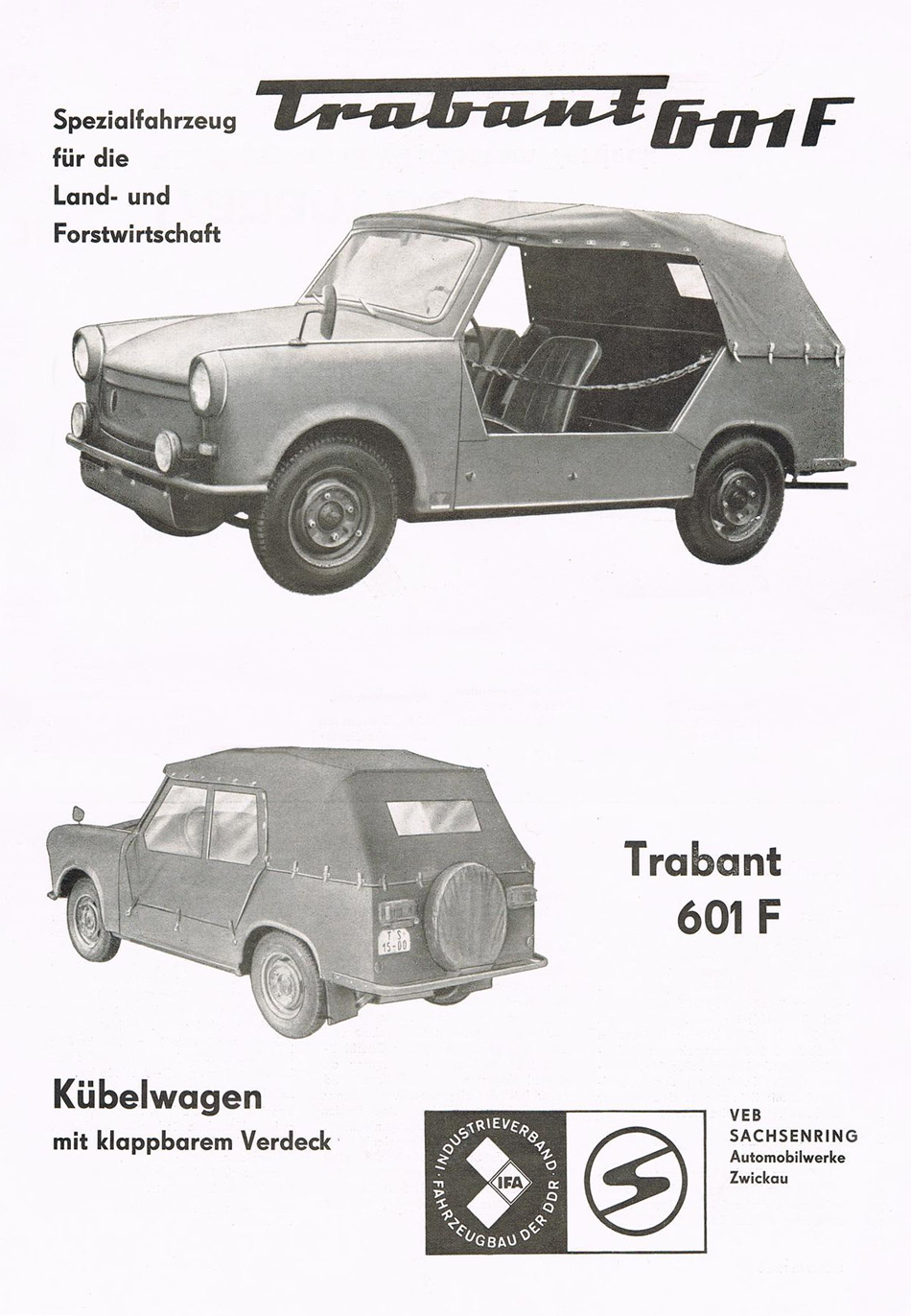 1970 - Trabant P 601 - Seite 1