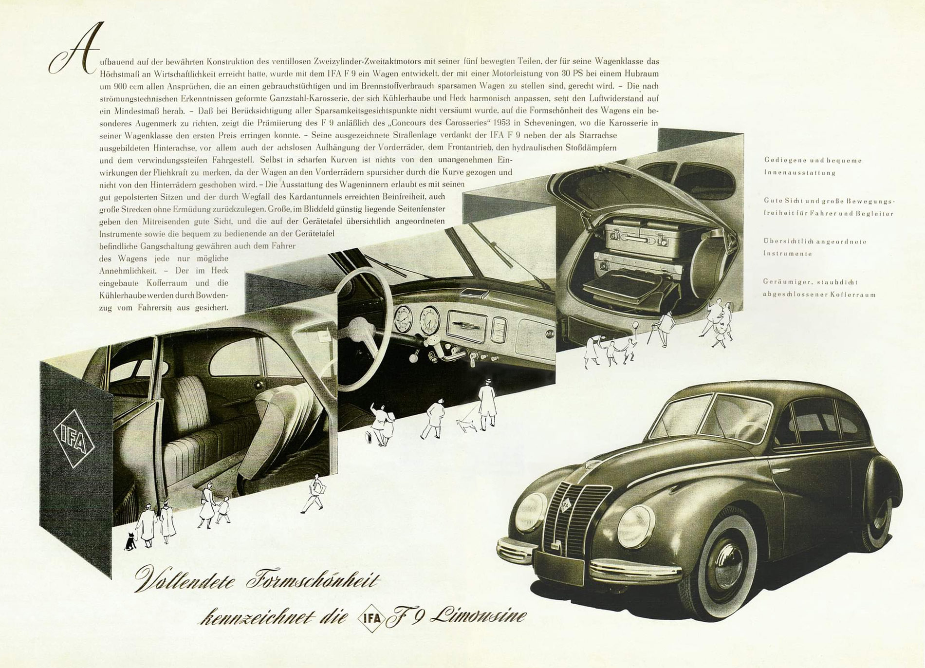 1953 - IFA F 9 - Seite 2 und 3