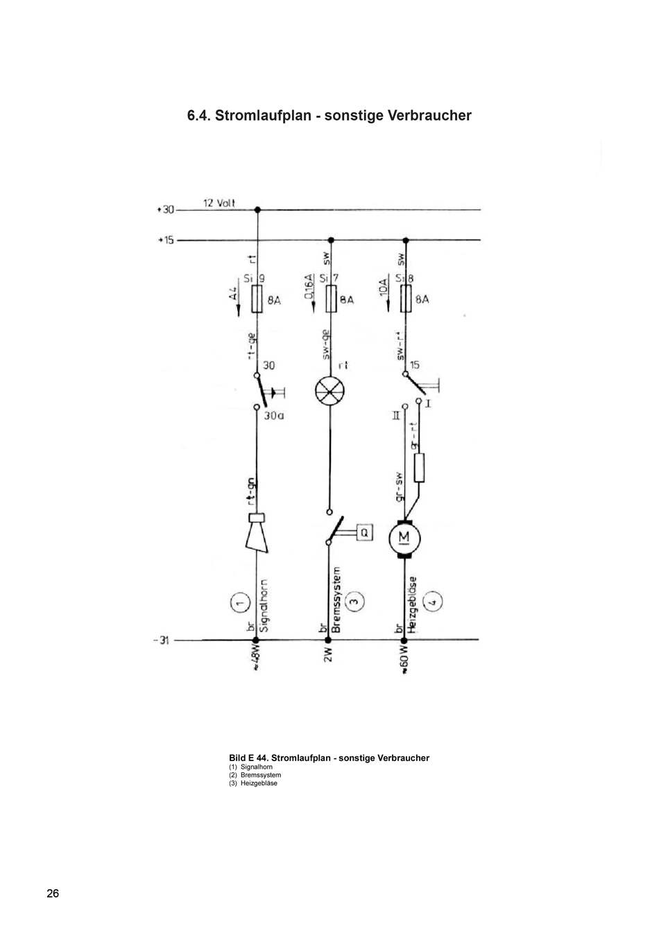 Reparaturanleitung für den Trabant 1.1 - Elektrik