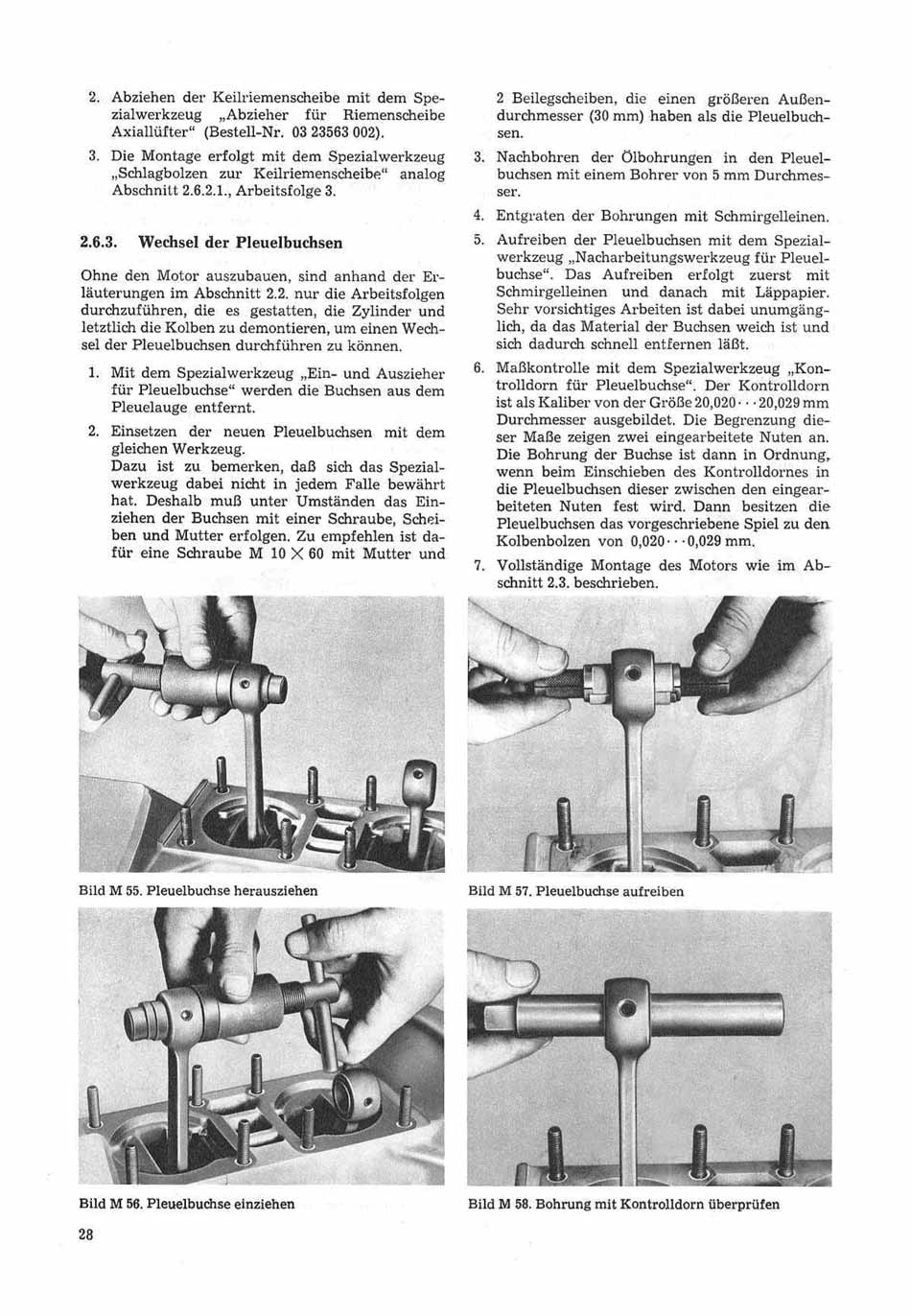 Reparaturhandbuch für Personenkraftwagen "Trabant 601"