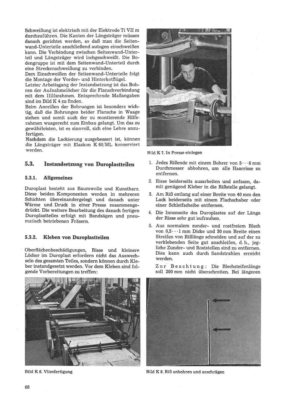 Reparaturhandbuch für Personenkraftwagen "Trabant 601"