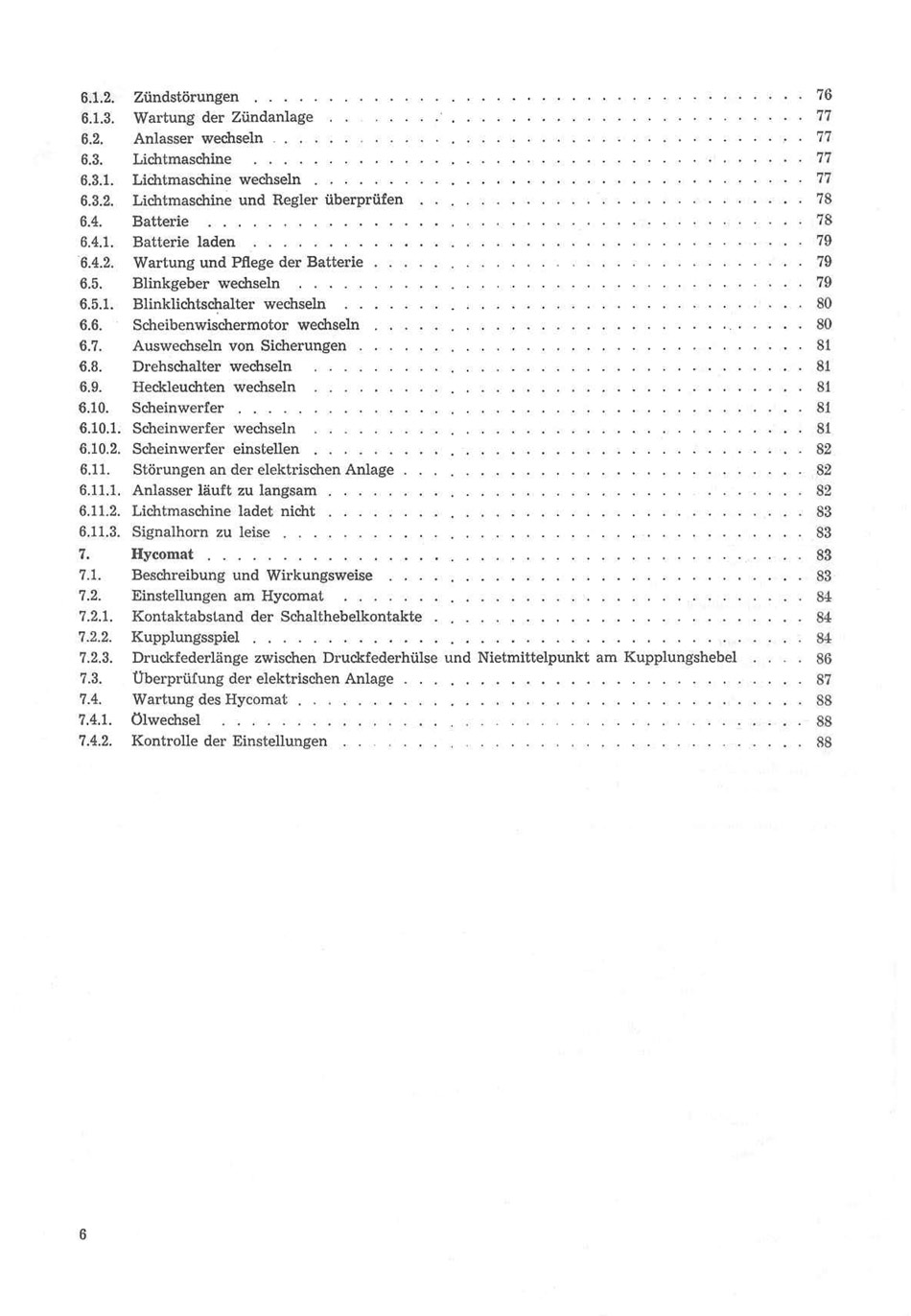 Reparaturhandbuch für Personenkraftwagen "Trabant 601"