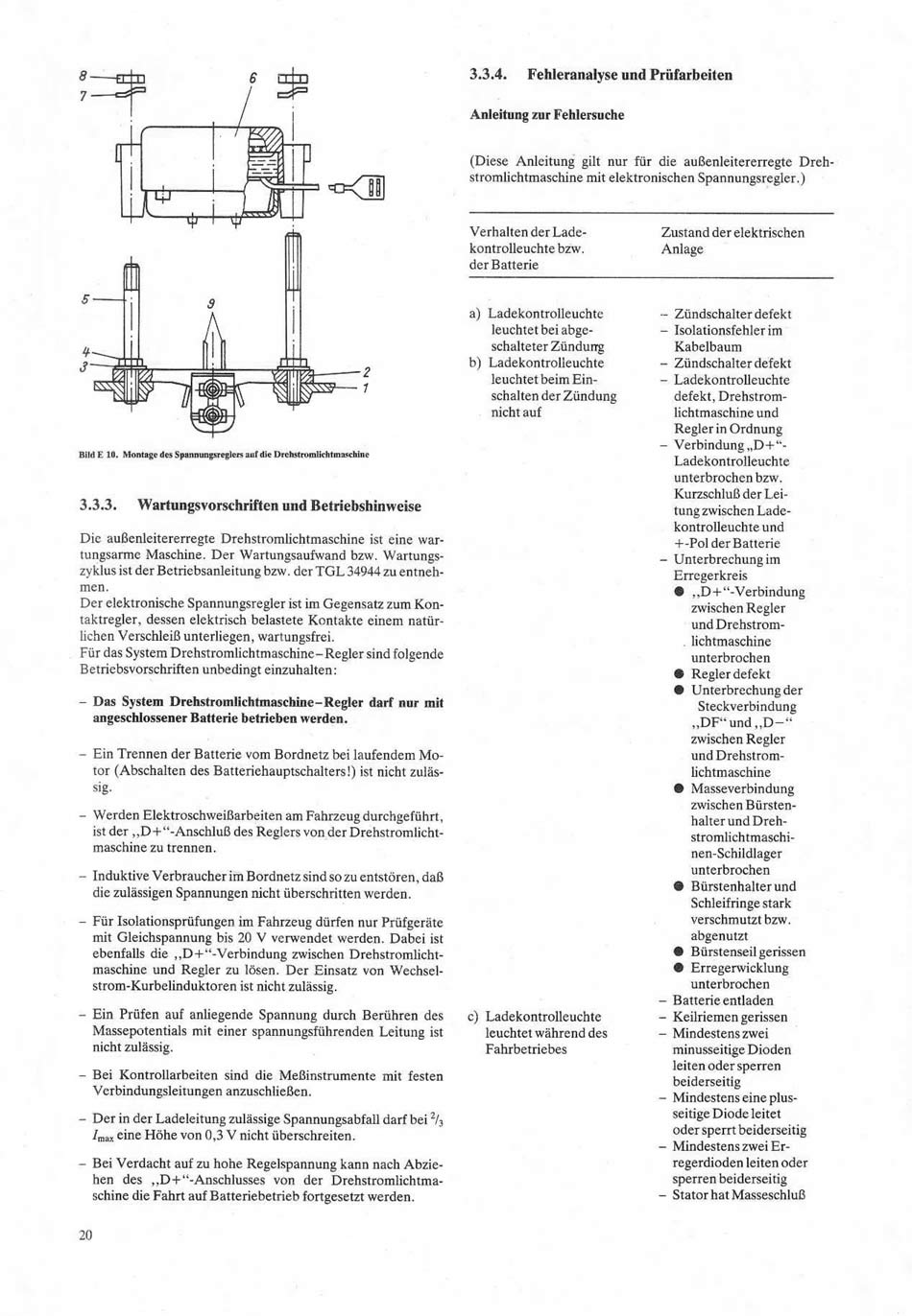 Reparaturhandbuch Weiterentwicklung Trabant 601