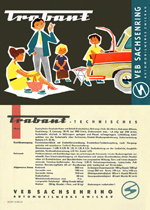 1961 - Trabant P 50/1 Limousine und Kombi