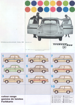 1962 - Trabant P 60 Limousine und Kombi
