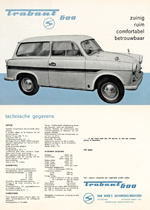 1962 - Trabant P 60 Kombi