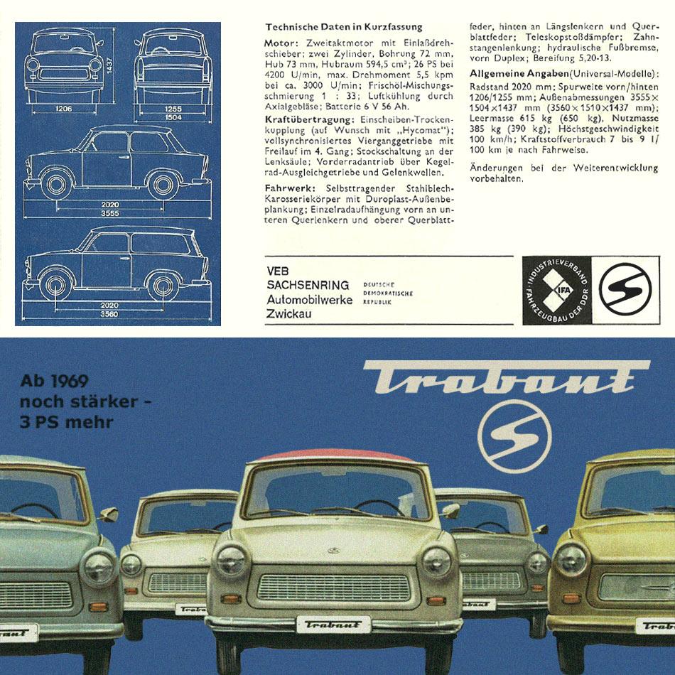 1969 - Trabant P 601 - Seite 16/1