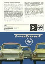 1969 - Trabant P 601 Limousine und Universal