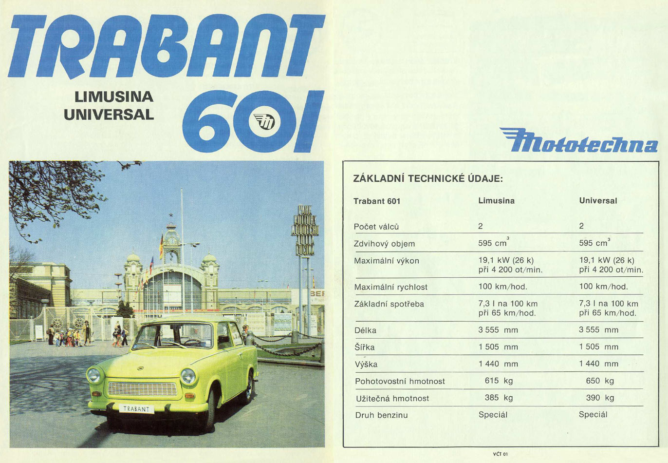 1979 - Trabant 601 - Seite 1 und 4