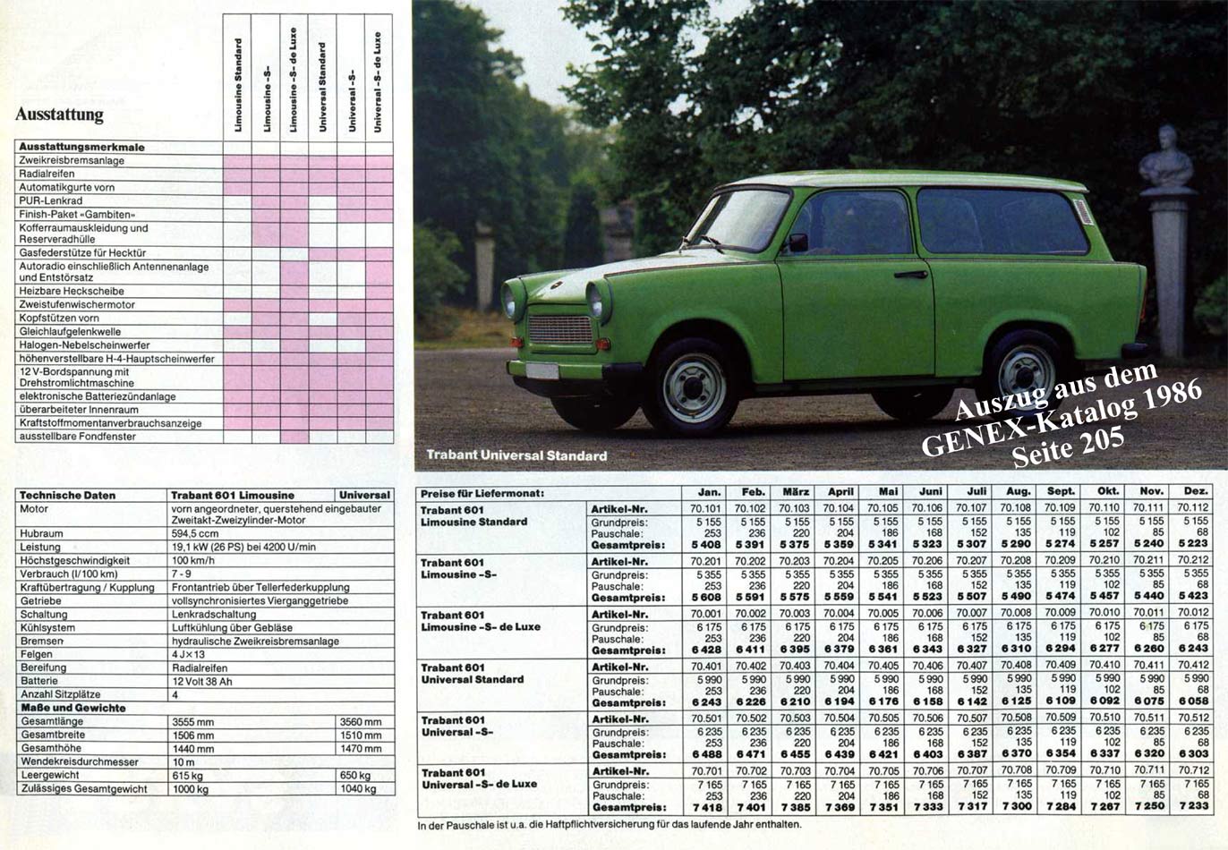 1986 - Trabant 601 - Seite 3
