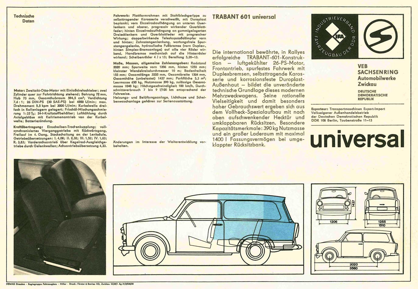 1968 - Trabant 601 - Seite 2