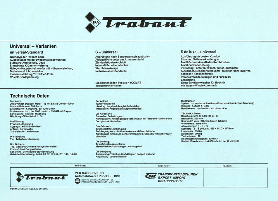 1985 - Trabant 601 - Seite 8
