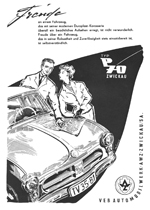 1957 - AWZ P 70 Zwickau Limousine und Kombi