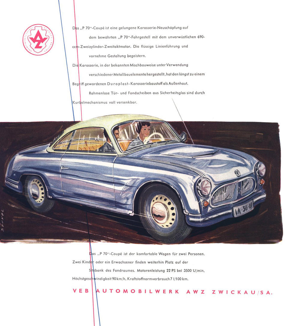 1957 - AWZ P 70