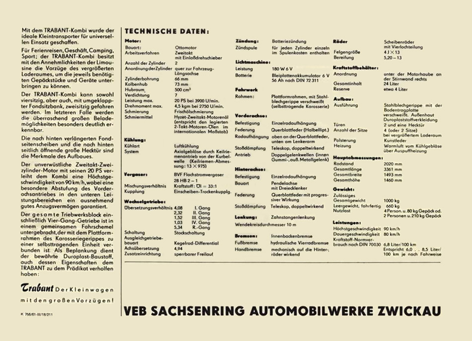 1961 - Trabant P 50 - Seite 2